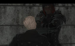 A stinky man is in this picture!